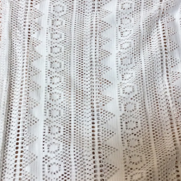 One size white lace open drape kimono - Picture 10 of 10